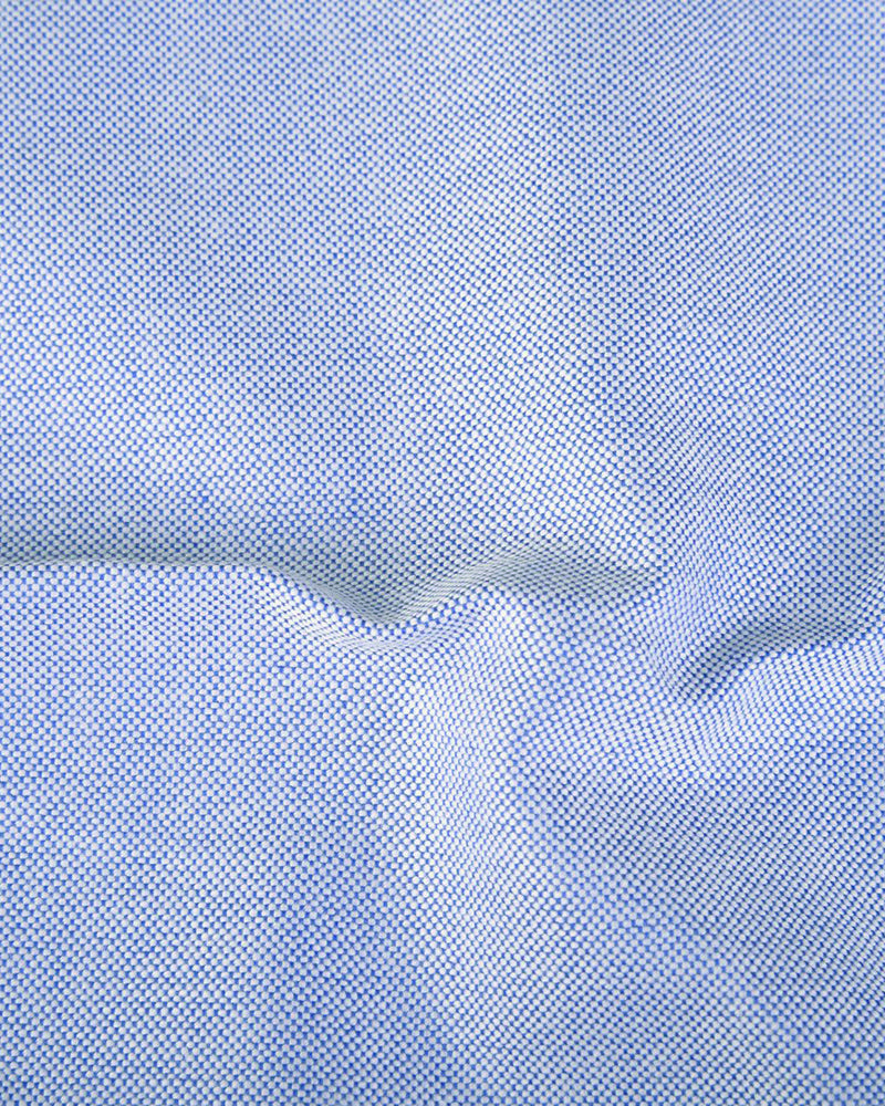 Dark Blue Pinpoint Oxford