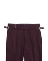 VBC - Kastanienbrauner Twill-Flanell