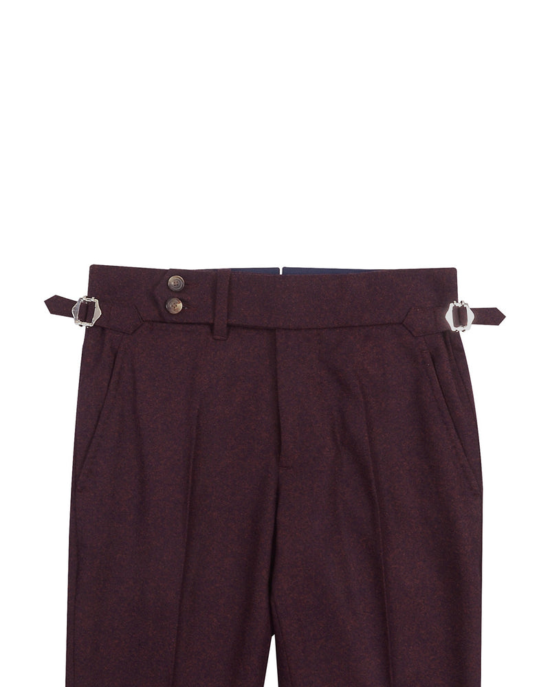 VBC - Kastanienbrauner Twill-Flanell