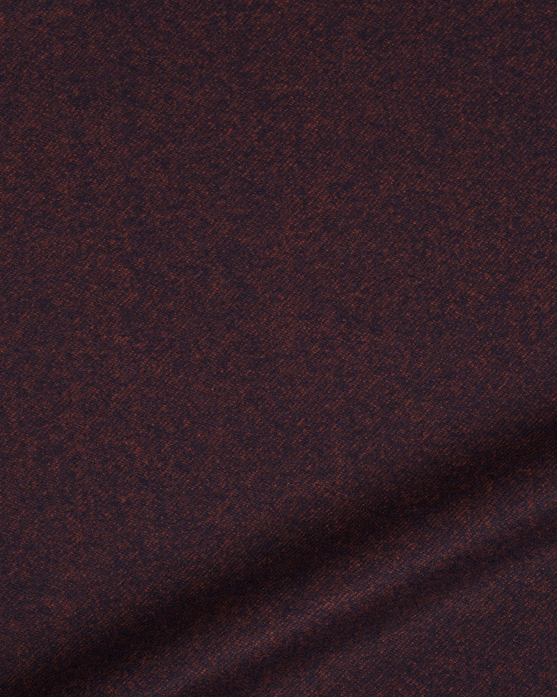 VBC - Kastanienbrauner Twill-Flanell