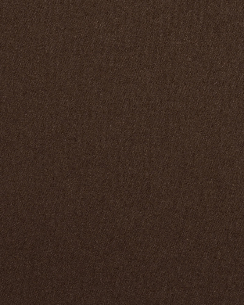 VBC Brauner Wollflanell