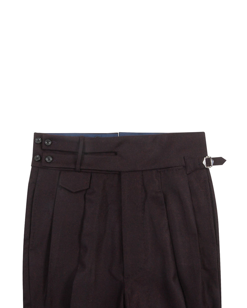 VBC Mahagonibrauner Flanell