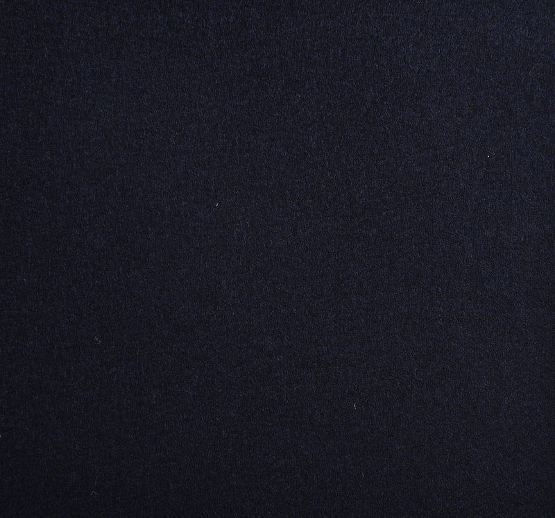 Pleated Vitale Barberis Canonico Dark Navy Flannel Pant