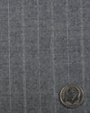 VBC Granite Grey Striped Wool Pants