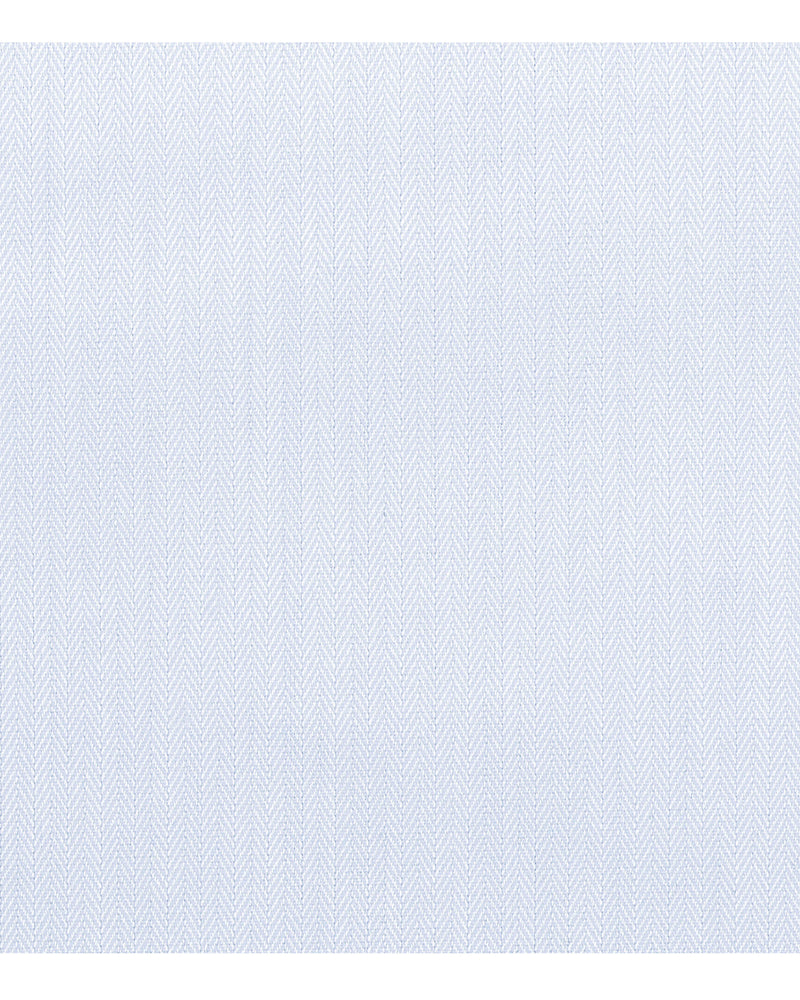 Pale Blue Herringbone Shirt