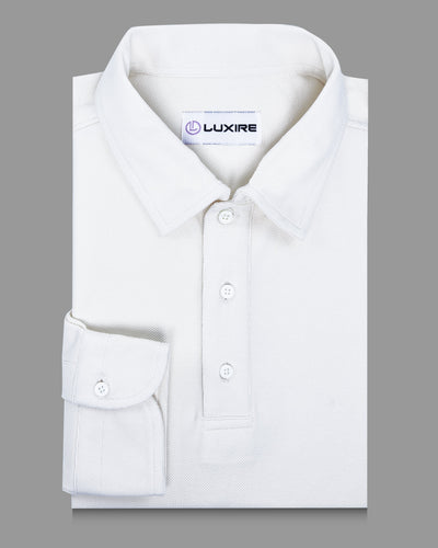 Aria White Polo