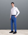 Chemise western en chambray Madapolam blanche Fresco