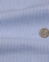Sky Blue Dress Stripes Seersucker