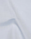 Zegna: Baby Blue Cotton Chambray