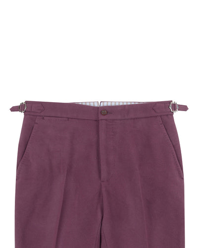 Zegna Maroon Cashco Moleskin