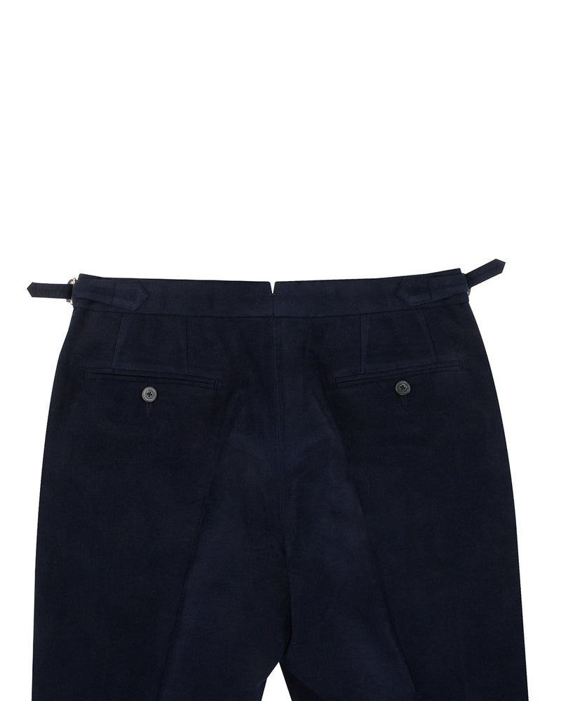 Zegna Navy Cashco Moleskin