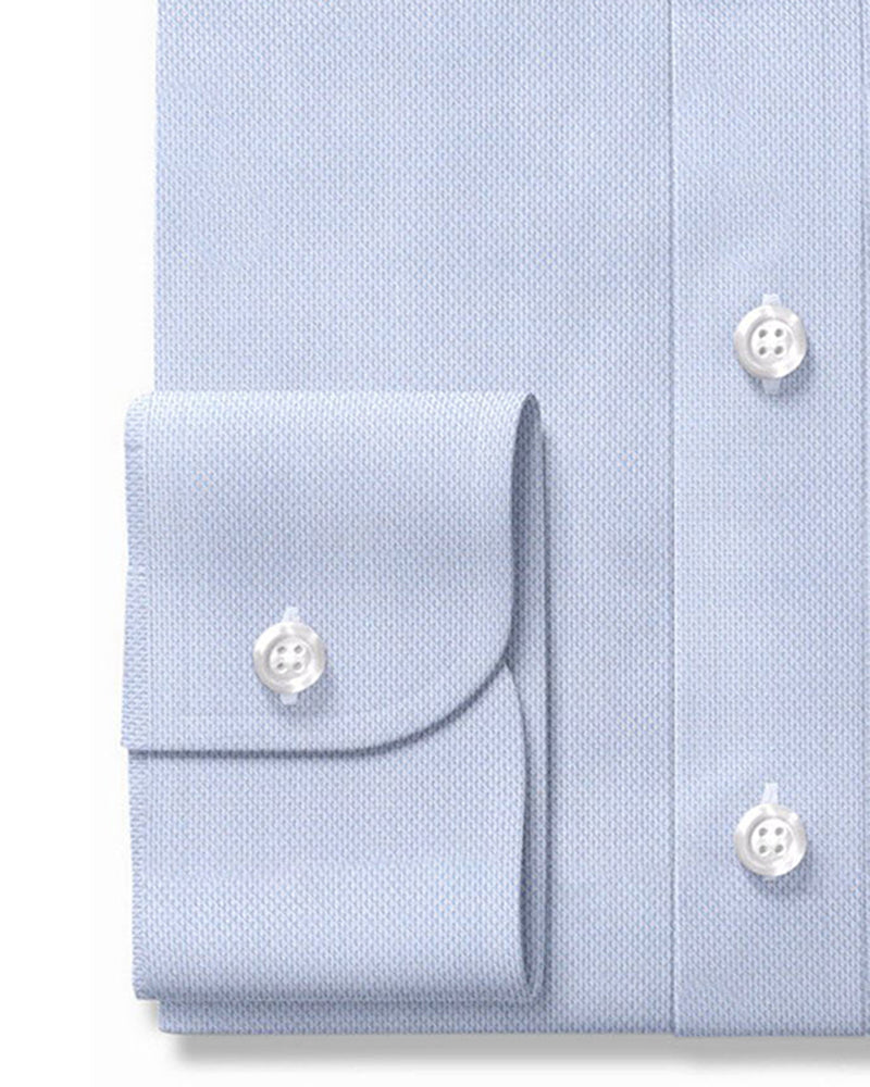 Albini Fine Light Blue Pinpoint Oxford