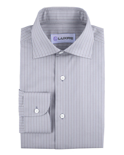Alumo Grey and Blue Alternate Stripes