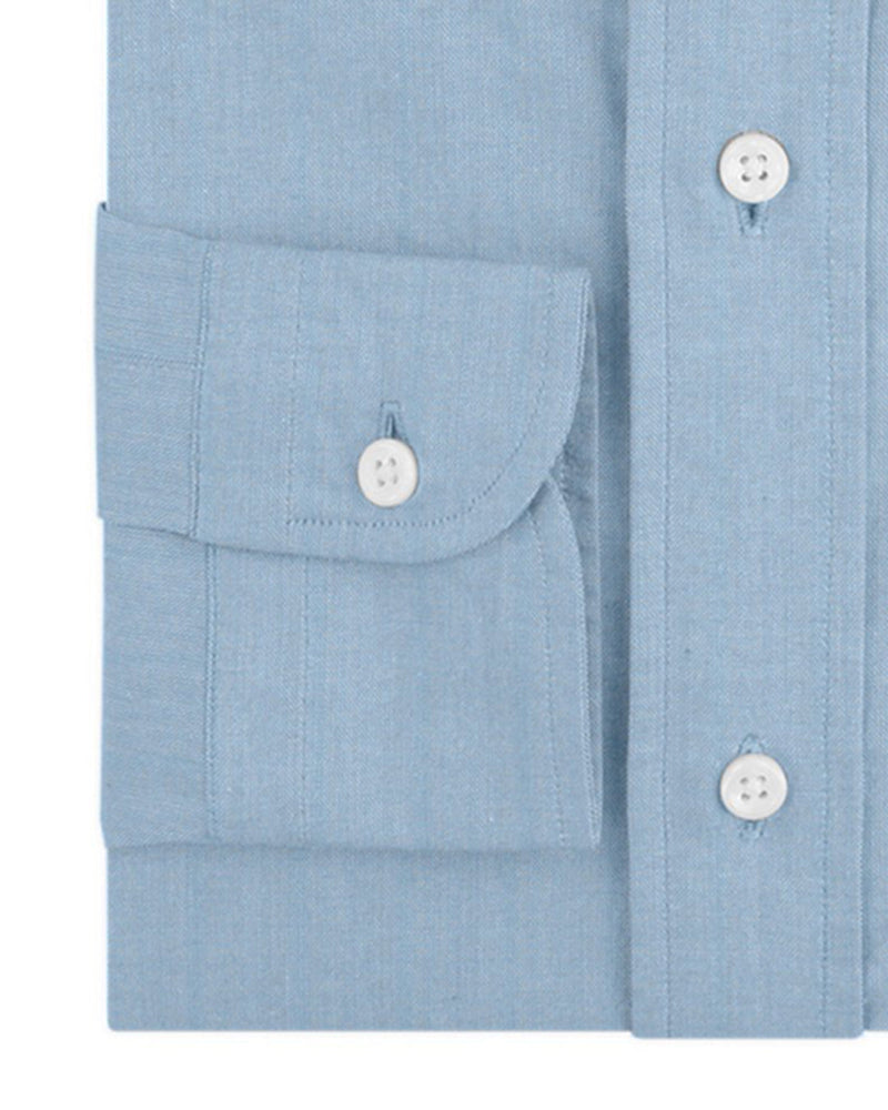 Puderblauer feiner Twill