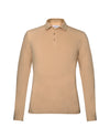 EZS Aria Beige Langarm-Polo