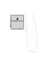 Verstecktes internes Produkt: Brusttaschen-Standardstile