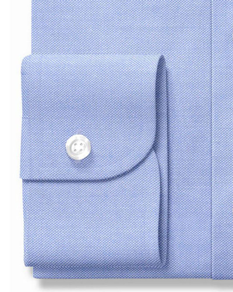 Einfacher blauer Oxford