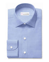 Einfacher blauer Oxford
