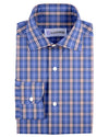 Blue Cream Red Tartan Checks