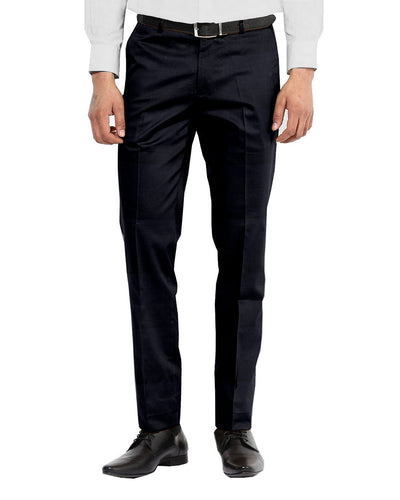 VBC Navy Blue Nano Checks Pants