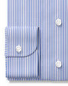 Carlo Riva Weiß Blaues Kleid Streifen