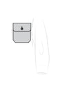 Verstecktes internes Produkt: Brusttaschen-Standardstile