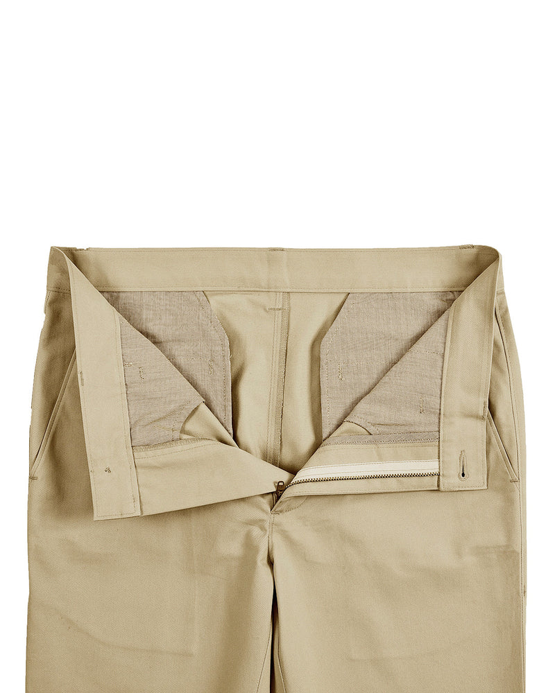 Pantalon chino kaki de Gênes