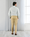 Pantalon chino kaki de Gênes