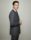 Dugdale New Fine Worsted Tropical Wool Suit- Grey