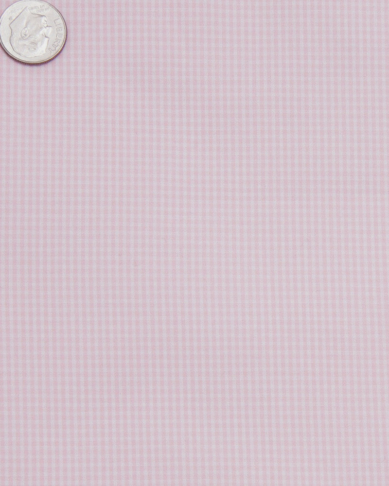 Glace Monti Pale Orange Mini Checks