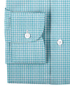Lin : Mini vichy bleu turquoise