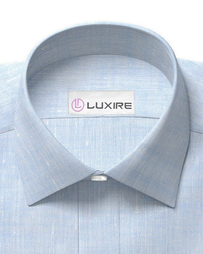 Grandi and Rubinelli Powder Blue Linen