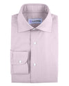 Blassrosa Haarlinie Gingham