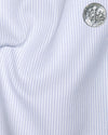 White HairLine Stripes Twill Shirt