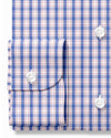 Sommerhemd: Blaues rotes Tattersall