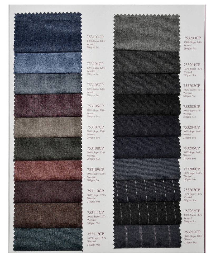 Holland Sherry Classic Kammgarn Flanell Silber mit grauem Flanell