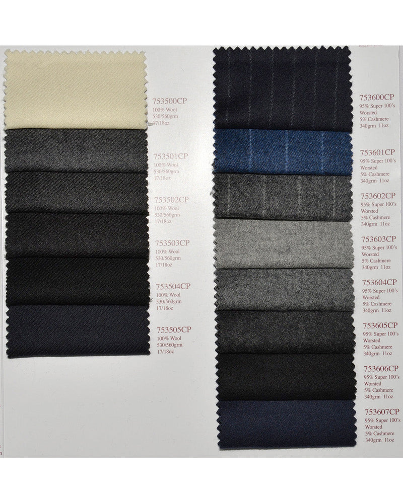 Holland Sherry Classic Worsted Flannelsilver Light Grey Flannel