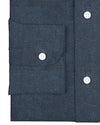 Indigo Herringbone Denim
