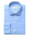 Chambray Fresco « Madapolam » bleu de Prusse clair