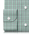 Green Black Tattersall Soft Twill