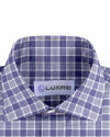 Albini: Purple Tartan Checks