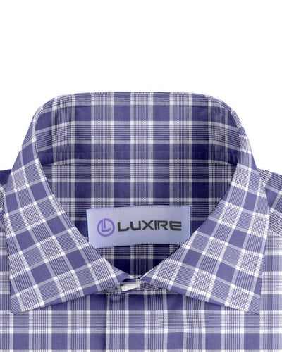 Albini: Purple Tartan Checks