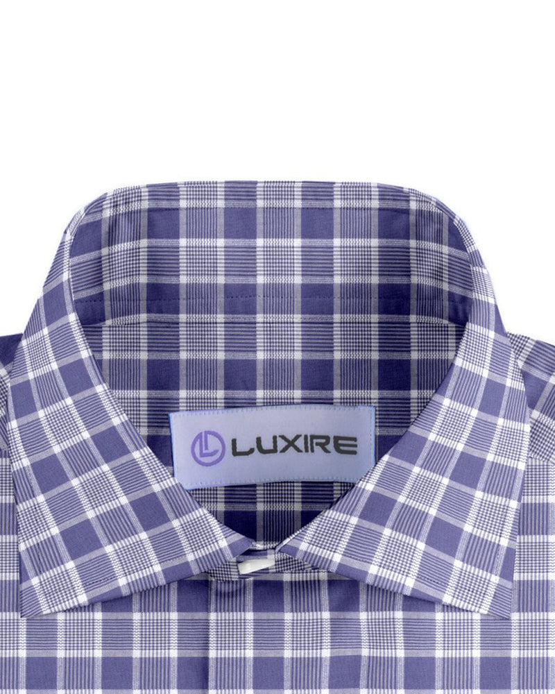 Albini: Purple Tartan Checks