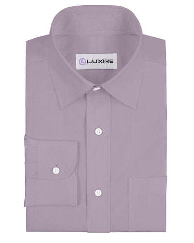 Cotton Poly: Purple Textured Pin Stripes
