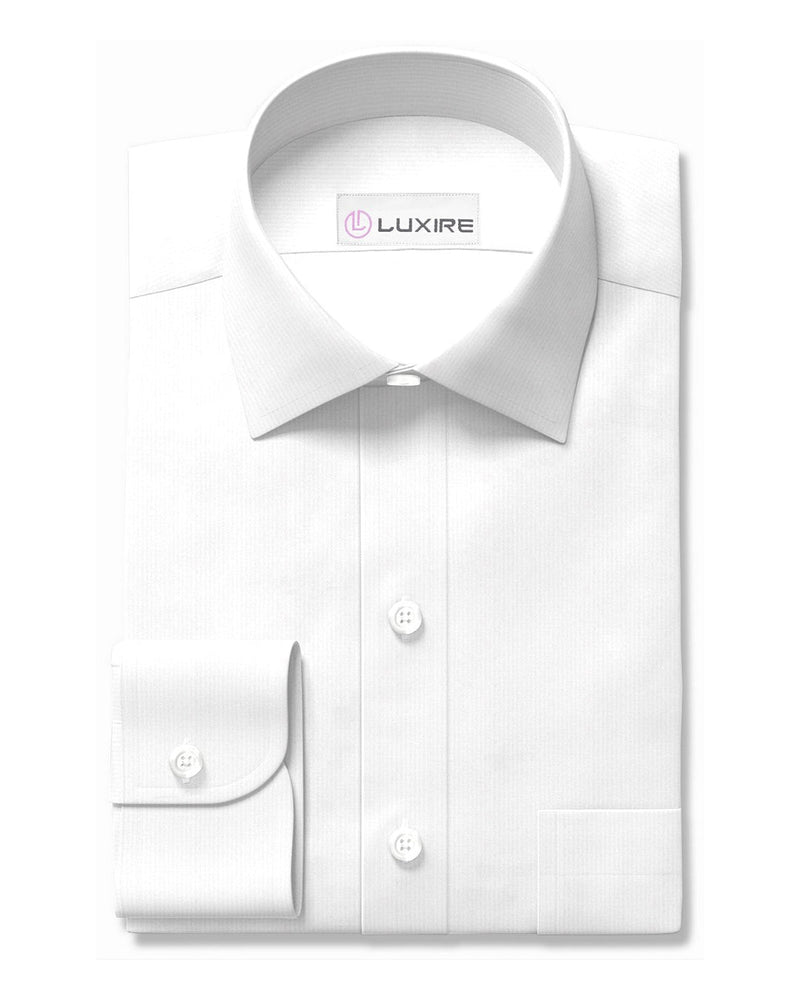Luxire Presto: Monti White Self Textured