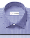 Sapphire Blue Gingham