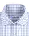 Light Blue White Gingham Shirt