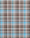 Choco Brown Aqua Check-Hemd