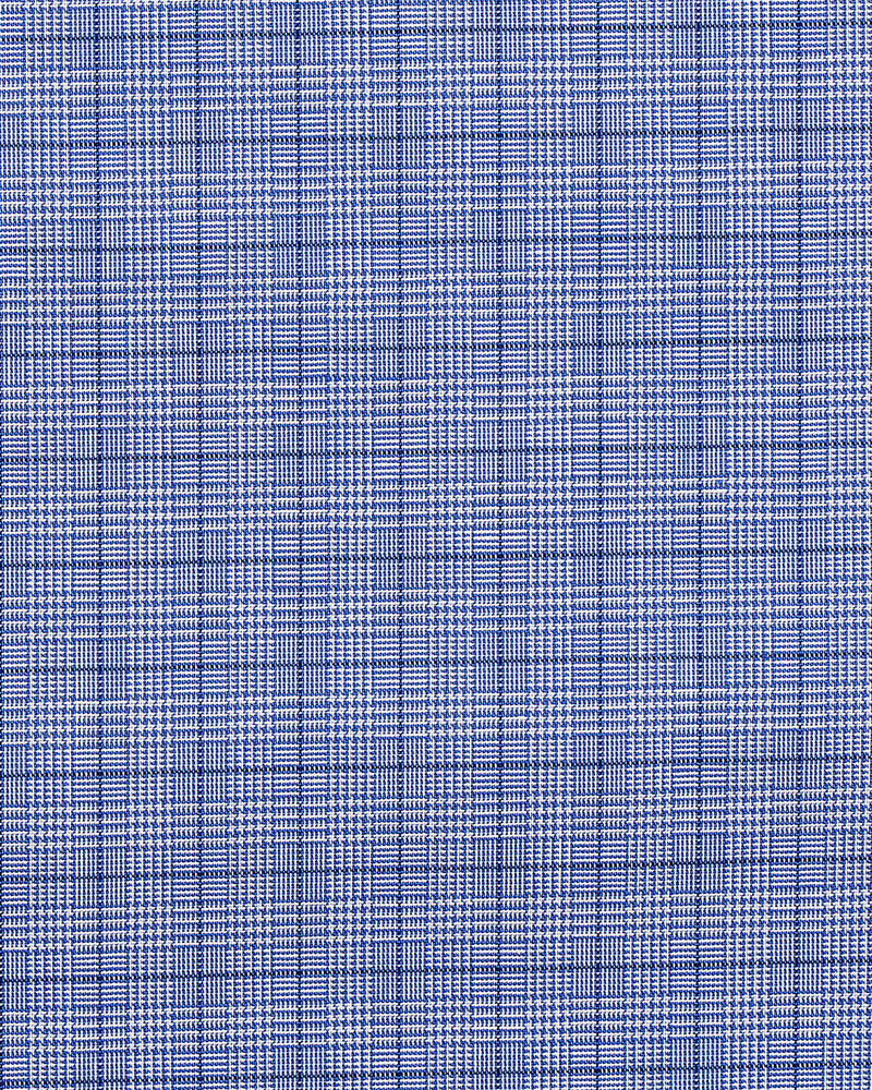 Glen Plaid Spektrum Blau