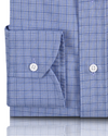 Glen Plaid Spektrum Blau